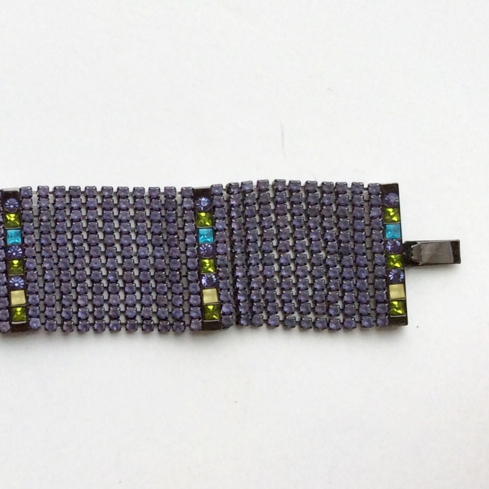 Matte Rhinestone Bracelet - Picture 5 of 5